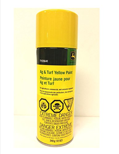 John Deere Yellow Paint 12 Oz Aerosol Spray Can TY25641