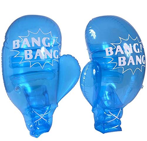 Rhode Island Novelty 21 Inch Inflatable Boxing Gloves for Kids to Adult [Toy]