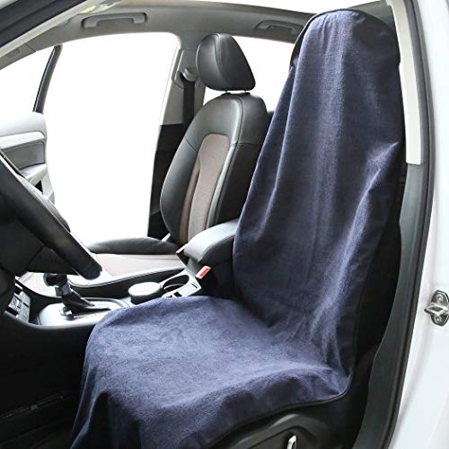 Sweat Towel Car Seat Cover for Gym Running Athletes Fitness Extreme Crossfit Workout,Auto Seat Pet Protector,Triathlon Beach Swimming Outdoor Water Sports (swe-001)