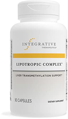 Integrative Therapeutics Lipotropic Complex - Liver Support* - With Milk Thistle, Vitamin B12, Inositol, Choline, Bile Salts, Dandelion Root Extract and Folate - Gluten Free - Dairy Free - 90 Capsules