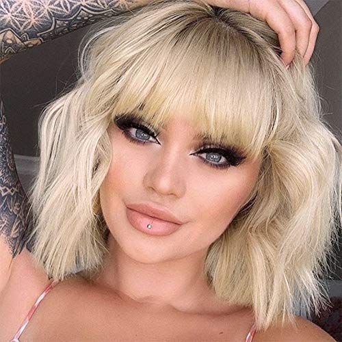 Best Blonde Bob Wigs With Bangs