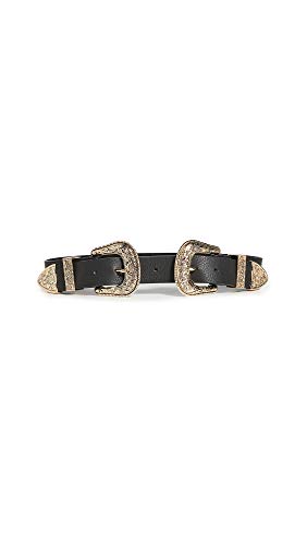 B-Low The Belt Women's Bri Bri Belt, Black/Gold, S