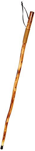 SE Survivor Series Hand Carved Wolf Hiking Stick, 55