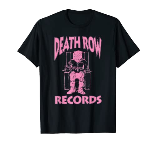 Death Row Records Logo Pink T-Shirt