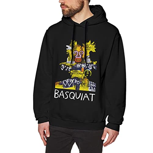 Boys Men's Autumn Big & Tall Soft Hooded Sweatshirt for Yoga Beach Hiking Thanksgiving Party Jean Shirt Michel Artist Basquiat Good Vintage Graphic Athletic Pullover Hoodie Clothes - 3X-Large