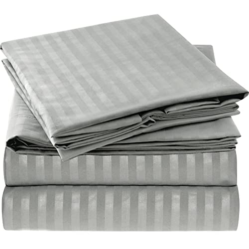 Mellanni King Size Sheet Set - Luxury 1800 Bedding Sheets & Pillowcases - Extra Soft Cooling Bed Sheets - Deep Pocket up to 16