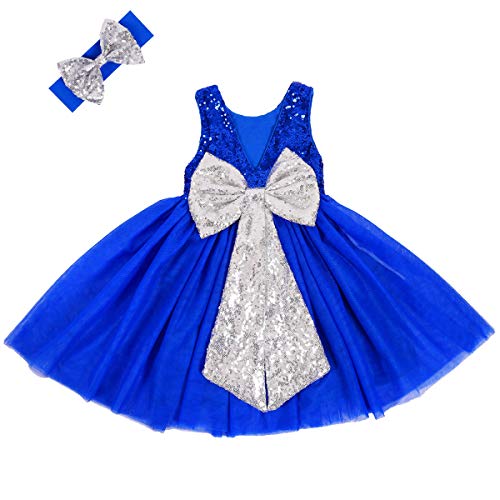 Best Blue And Silver Dress
