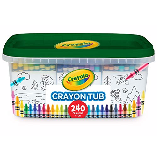 Crayola 240 Crayons, Bulk Crayon Set, School Supplies, Kids Toys & Gifts for Boys and Girls, 2 of Each Color [Amazon Exclusive]