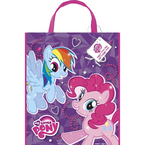 Unique Large Plastic My Little Pony Goodie Bag, 13