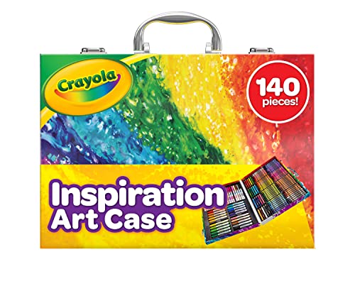 Crayola Inspiration Art Case Coloring Set, Kids Art Supplies Set, Gifts For Kids Ages 5 +, 140 ct