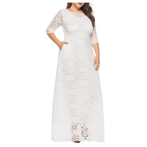 Best White Lace Dress Plus Size