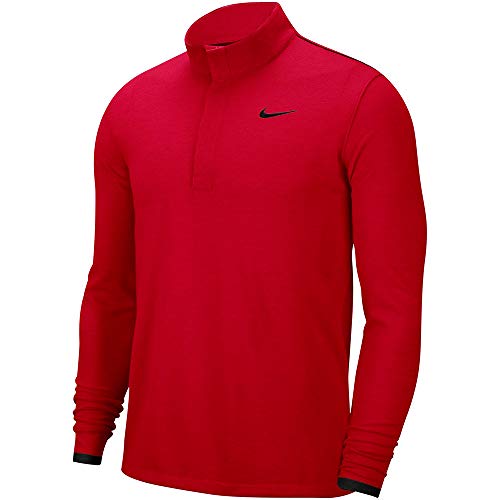 Nike Men's Nike Dri-fit Victory Half-zip Top, University Red/University Red/Black, XX-Large