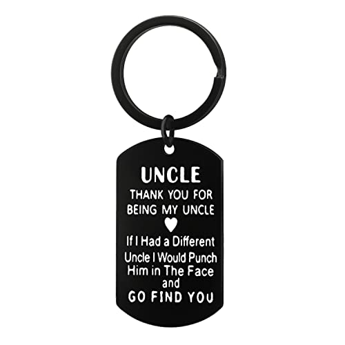 Uncle Gifts From Niece Nephew Uncle Birthday Gifts Appreciation Gifts Thank You Gifts For Uncle Best Uncle Gifts Uncle Keychain Gifts