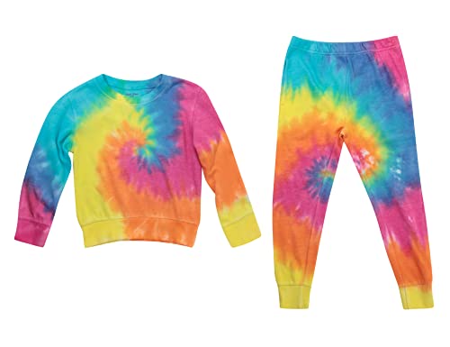 Just Love Tie Dye Long Sleeve T-Shirt and Jogger Pants for Girls 17621-10642-4