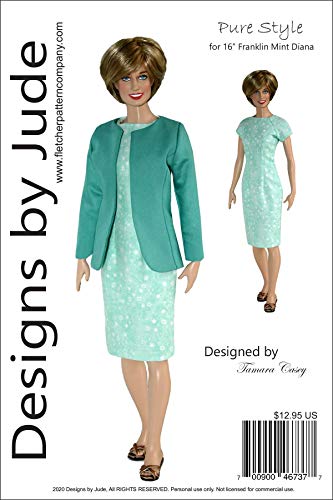 Pure Style Doll Clothes Sewing Pattern for 16