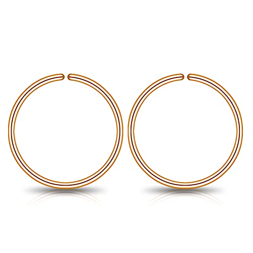 “These Rose Gold Huggie Earrings Will Make You Blush: A Pick Of The Best Styles”