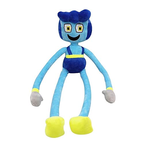 rudviv Dad Long Legs Plush Toy, Terror Filling Children's Soft PlushToy , Birthdays Halloween (Blue)