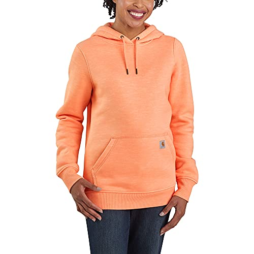 Carhartt Women's Clarksburg Pullover Sweatshirt, Sunset Space Dye, X-Large