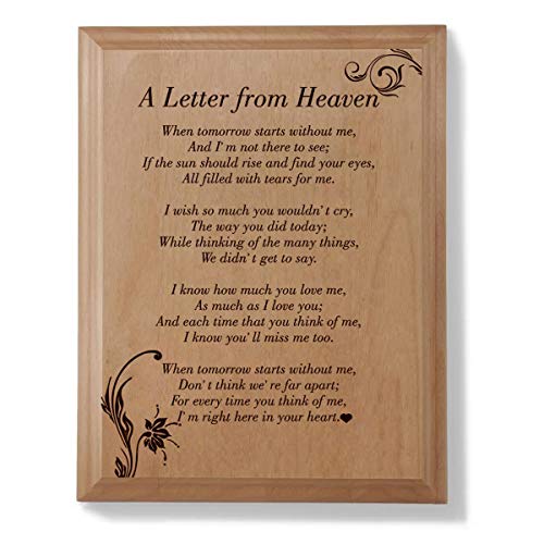 “Heartfelt ‘Letter From Heaven’ Poem Brings Comfort To The Bereaved”