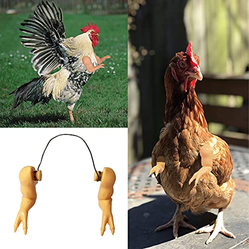 kathson Chicken Arms Toy T-Rex Arms Decoration Prank Toy to Put on Chickens Muscle Arms of Chicken Amazing Costumes for Chickens Hens Cocks