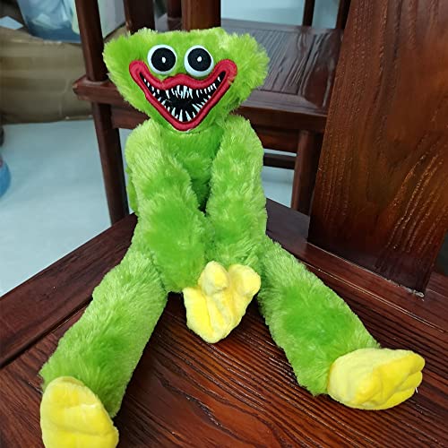 UDAOLI 20-50cm Horror Game Wuggy Huggy Plush Toy Daddy Mommy Long Legs Doll Children Adult (Color : 40cm Green , Size : 20cm-40cm )