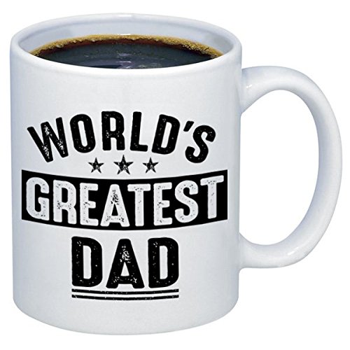 Choose Your Fathers Day Gift for Dad Father Papa Ceramic Coffee Tea Mugs (Worlds Greatest Dad) PB270