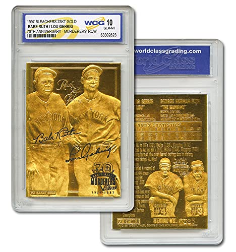 Best Babe Ruth Gold Card