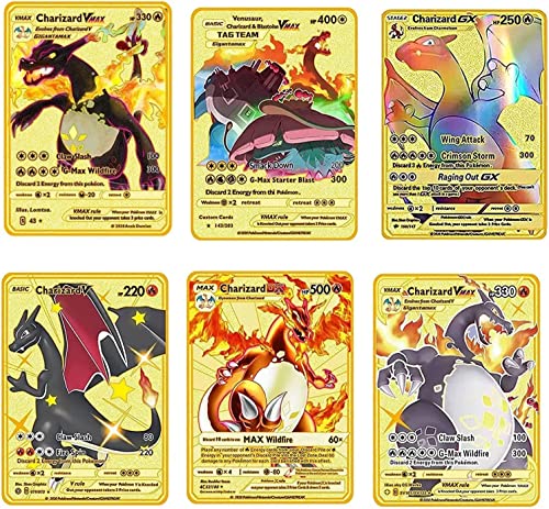 “Collectors Seek Out The Best Of The Best: The Charizard Gold Pokémon Trading Card”