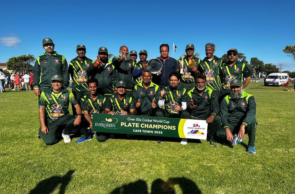 Pakistan Unlucky in Over 50s World Cup in Cape Town