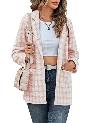 The Best Pink Plaid Blazer For Women: A Stylish And Sophisticated Look