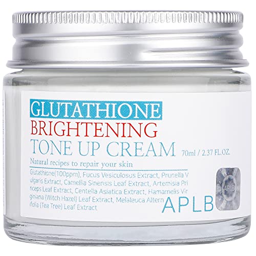 APLB Glutathione Correcting Tone Up Cream 2.37FL.OZ/Korean Skin Care, Intensively Hydrating, Soothing, Provide elastic and youthful skin