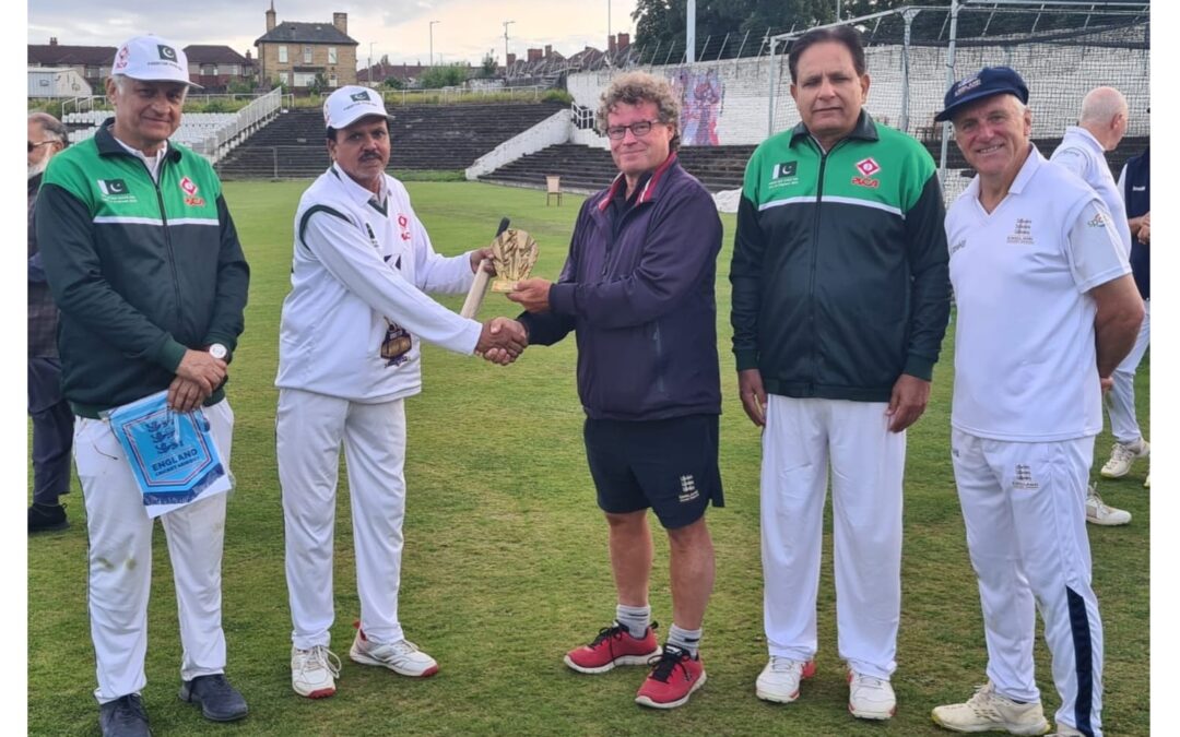 Pakistan Over-60s edge out England Over-60s in last over thriller